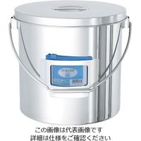 日東金属工業 カードホルダー付き容器 かぶせ蓋 吊り下げ 10L STB-CZ-24 1個 4-2953-01（直送品）