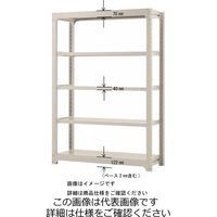 山金工業 ボルトレス中量ラック500kg/段 連結 5S5570ー4GR 5S5570-4GR 1台(1個)（直送品）