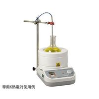アズワン フラスコ用マントルヒータースターラー デジタル温度調節器付き 4-1970