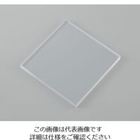 アズワン 樹脂板材（厚物） ポリカーボネート・透明 495×495 4-2299