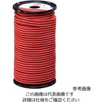 テックス・テクノロジー ショックコード 50m巻 赤 Φ6mm 110480 1巻 4-2489-04（直送品）