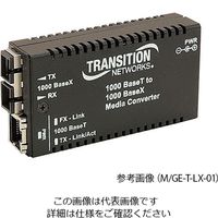 1000BASE-T対応 メディアコンバータ SM・SC M/GE-T-LX-01 63-2577-09（直送品）