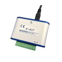 サーパス工業 微小流量計NTF・ディスポーザブル圧力センサーDPS用 通信アダプター V-KIT 1個 4-2579-11（直送品）