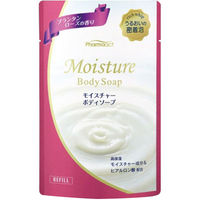 熊野油脂 ファーマアクト モイスチャーボディソープ プランタンローズの香り 4513574022997 1セット（400ML×12）（直送品）