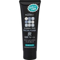 熊野油脂 ファーマアクト 炭洗顔フォーム 4513574024298 1セット（160G×12）（直送品）