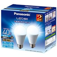 パナソニック LED電球 一般電球タイプ(E26口金)広配光タイプ 4549980101568 1セット(2個×5)（直送品）