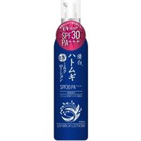 コスメステーション 優白ハトムギUVミルクローション 4582400832253 1セット(250ML×4)（直送品）