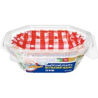 おべんとケース フレッシュチェックオーバル 4901987216742 1セット（50枚×10） 東洋アルミエコープロダクツ（直送品）