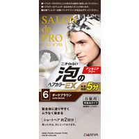 ダリヤ サロンドプロ 泡のヘアカラーEX メンズスピーディ（白髪用） 6＜ダークブラウン＞ 4904651182435 1セット（3セット）（直送品）