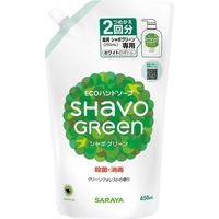 サラヤ シャボグリーンソープ 詰替 4973512230615 1セット（450ML×6）（直送品）