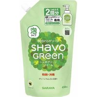 サラヤ シャボグリーンフォーム 詰替 4973512230622 1セット（450ML×6）（直送品）