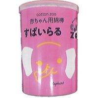 コットンZOO赤ちゃん綿棒すぱいらる 4976558005452 1セット（160本×12） 平和メディク（直送品）