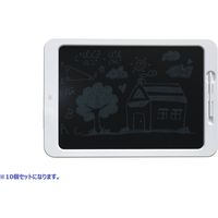 ナカガミ 19インチ 電子おえかきボード SMALY-MM19WH 1セット（10個