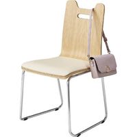 ストア・エキスプレス 曲木チェアループ脚 座パッド付 ナチュラル2台 6918-620 1セット（直送品）