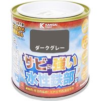 水性鉄部用 ダークグレー 0.2L ＃00177650091002 1個 カンペハピオ（直送品）