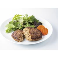 「業務用」 日東ベスト ＪＧハンバーグヴィアンド（１８０） 91431 １ケース　(180g×10個)×2PC　冷凍（直送品）