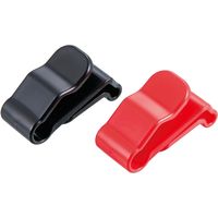 キャプテンスタッグ シェラカップクリップ2P ブラック&レッド UH-3016 1個（直送品）