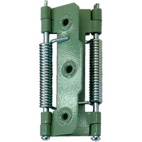 New Hikari (ニューヒカリ) バネ丁番 両開 75 塗 清水 2個（直送品）