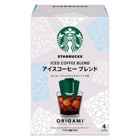 【ドリップコーヒー】スターバックス オリガミ パーソナルドリップ コーヒー アイスコーヒー ブレンド 1箱（4袋入）