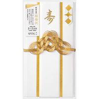 デザインフィル 金封 結婚祝 折形 細折 1枚入（中袋付） 金 25494006 1セット（2個）