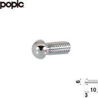 ファースト ポピック かざりビス10本セット ボルトタイプ no6hb7-10 1セット(10本)（直送品）
