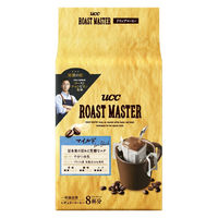 【ドリップコーヒー】UCC上島珈琲 ROAST MASTER ドリップ マイルド for BLACK 1パック（8袋入）