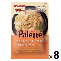 日清製粉ウェルナ マ・マー Palette パルメザンチーズの明太子クリーム 60g 1セット（8個）
