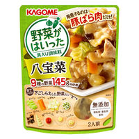 カゴメ 野菜がはいった具入り調味料 八宝菜 1箱