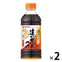 ミツカン 追いがつおつゆ2倍 500ml 2本