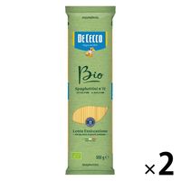 日清製粉ウェルナ ディチェコ No.11 スパゲッティーニ オーガニック（有機栽培パスタ） 1セット（2袋）