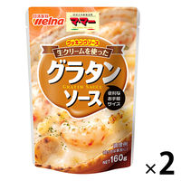 日清製粉ウェルナ マ・マー クッキングソース 生クリームを使ったグラタンソース（160g） ×2個