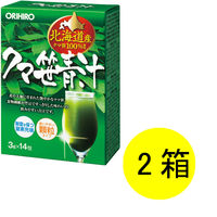 オリヒロ クマ笹青汁 1セット（14包×2箱） 青汁