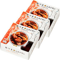国分グループ本社 KK 缶つま 牛肉のバルサミコソース 1セット（3個）