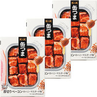 国分グループ本社 KK 缶つま 厚切りベーコンのハニーマスタード味 1セット（3個）