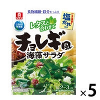 理研ビタミン チョレギ風海藻サラダ（ごま油香る塩だれ付き）33g 5個