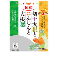 お手軽素材 国産 切干大根とにんじんと大根葉 1セット（3個）