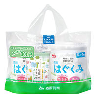 【0ヵ月から】森永 乳児用ミルク はぐくみ 大缶2缶パック（800g×2缶）1個 森永乳業　粉ミルク