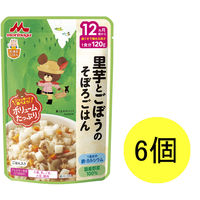 【12ヵ月頃から】森永ベビーフード 大満足ごはん 里芋とごぼうのそぼろごはん 120g 1セット（6個） 森永乳業　ベビーフード　離乳食