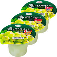 たらみ 濃いマスカットゼリー 0kcal 195g 1セット（3個入）