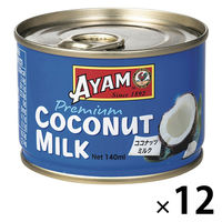 日仏貿易 ココナッツミルク プレミアム 140ml 12個