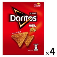 ジャパンフリトレー Doritos（ドリトス） メキシカン・タコス味 1セット（4袋）