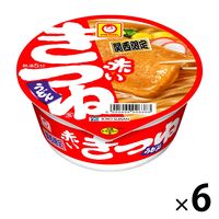 東洋水産　マルちゃん 赤いきつねうどん　関西　1セット（6個）和風カップめん