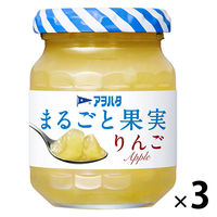 アヲハタ まるごと果実 りんご 125G 3個