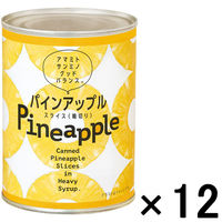三菱食品 パインアップル スライス（タイ産） 565g 1セット（12缶）