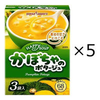 ポッカサッポロ ハッピースープかぼちゃポタージュ 5箱