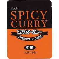 ハチ食品 スパイシーカレーお得用 中辛 1セット（180g×10食）