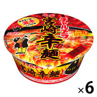 明星食品　チャルメラどんぶり 宮崎辛麺　1セット（6個）