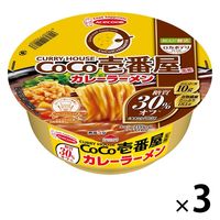 エースコック ロカボデリPLUS CoCo壱番屋監修カレーラーメン 糖質オフ 3個