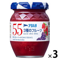 アヲハタ 55 3種のミックス（リンゴ・イチゴ・ブドウ）150g 3個