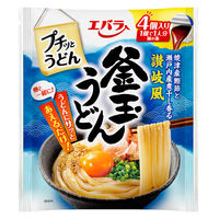 エバラ食品工業 プチッとうどん 釜玉うどん 23g×4個 1袋